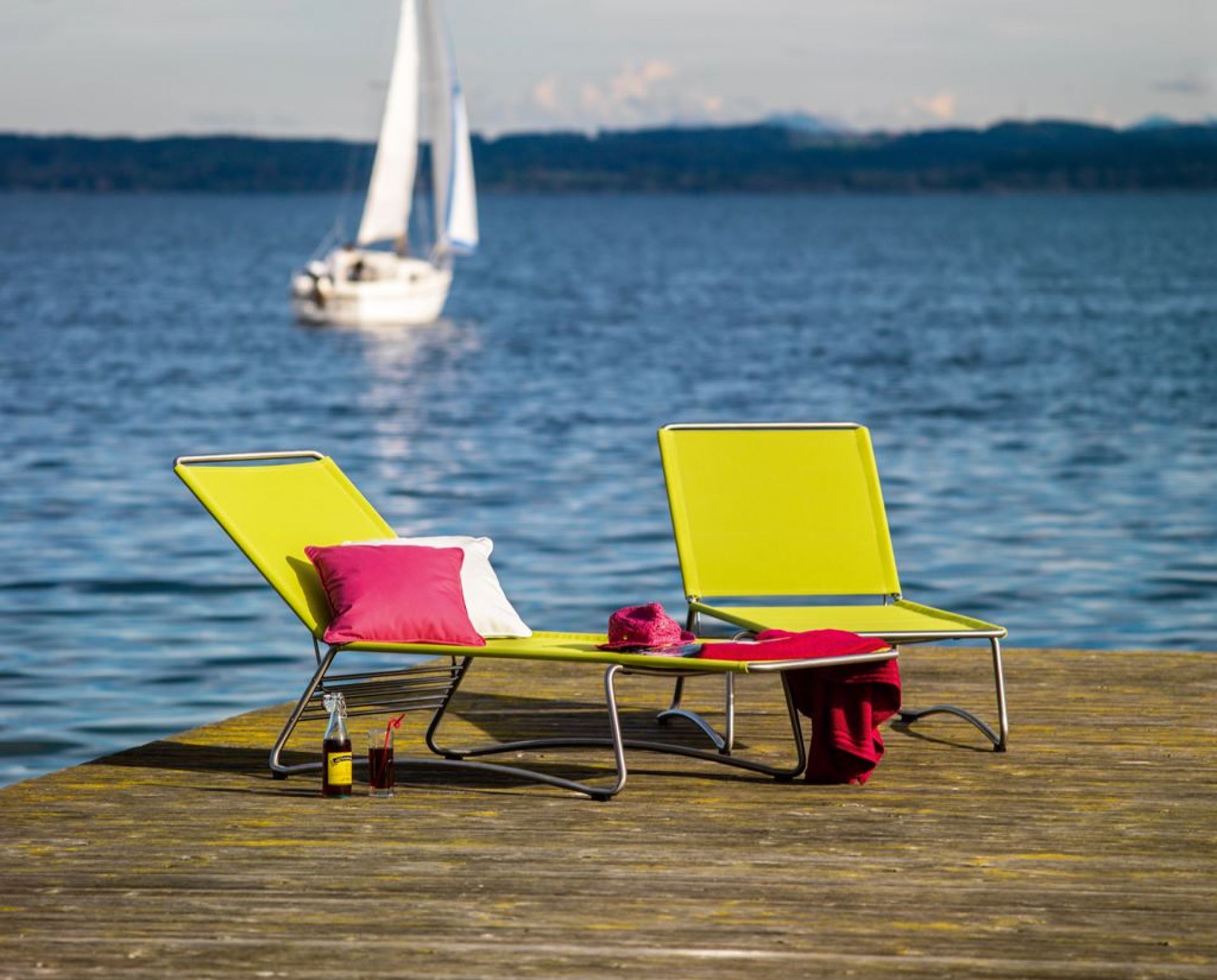 Balcony sun lounger Weishäupl 