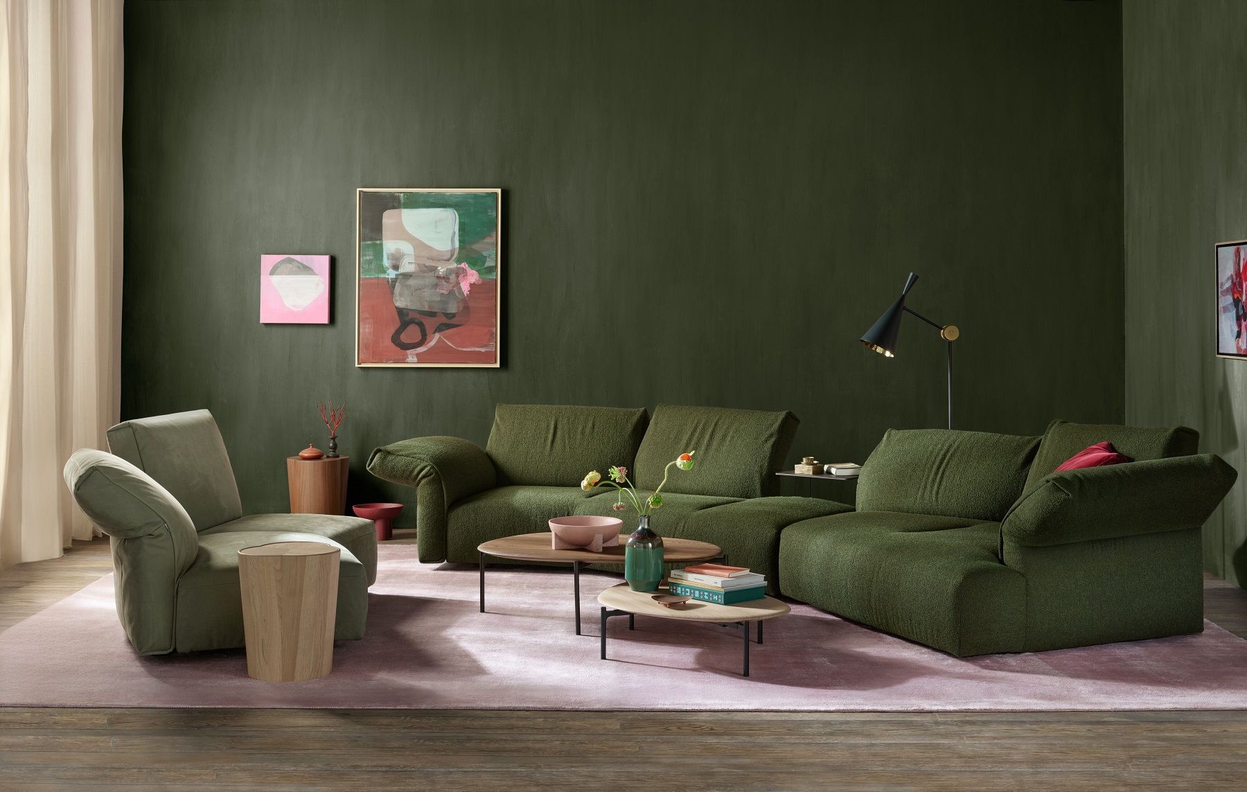 Molamisa Freestanding sofa 2-seater Walter Knoll