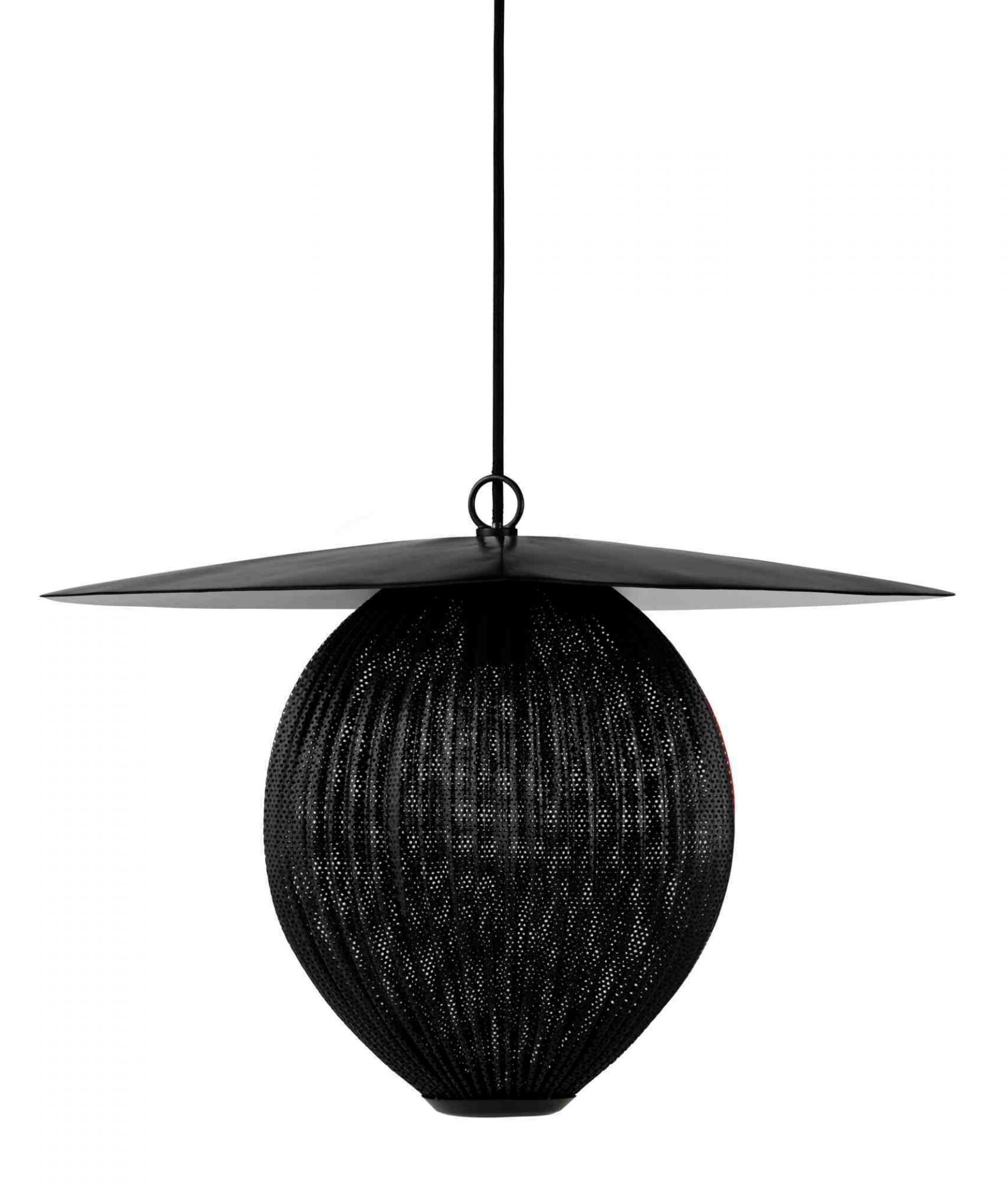 Satellite Pendant Lamp M Soft Black Gubi