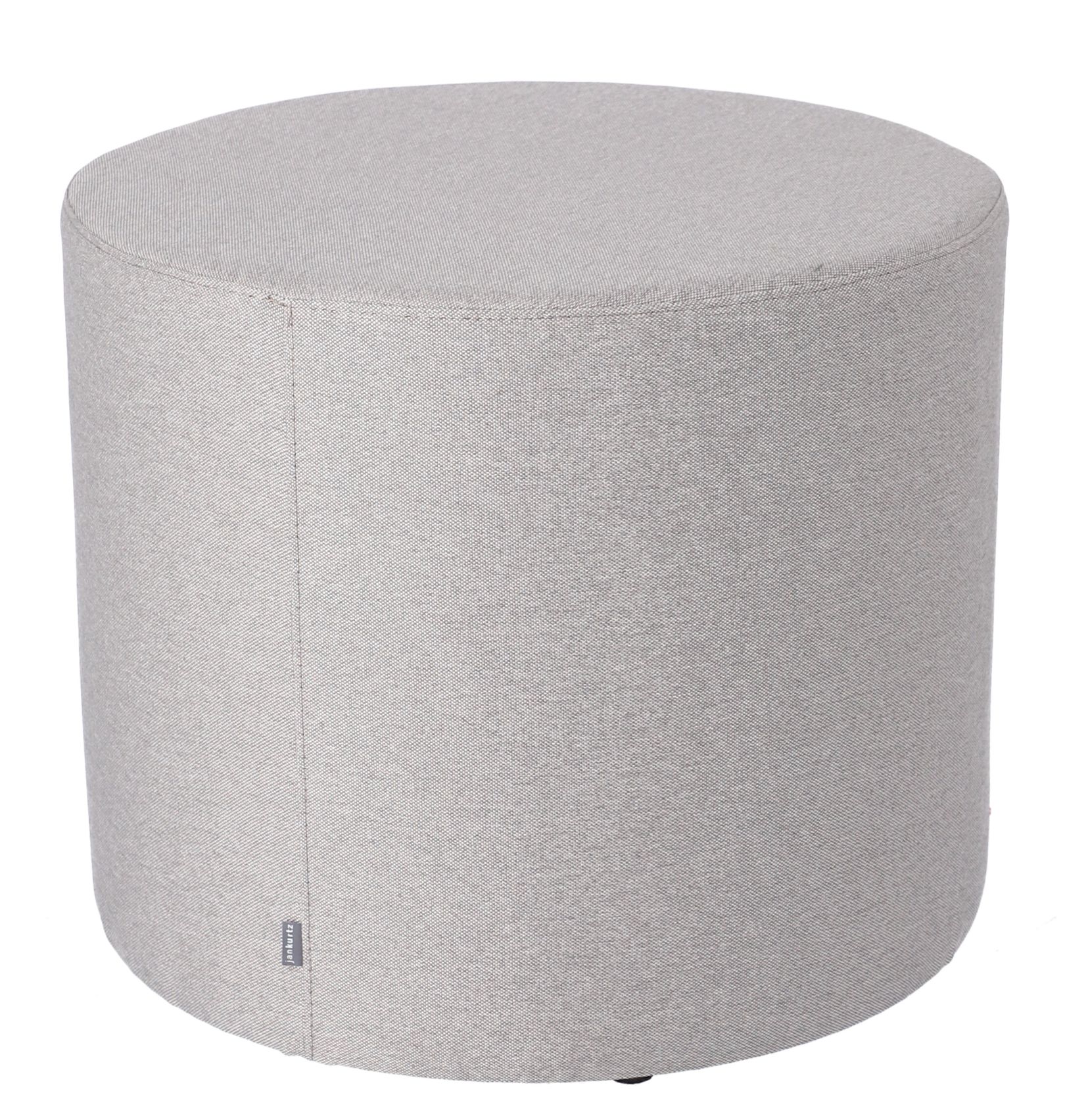 Rondo Pouf Ø 50 Light Grey Jan Kurtz