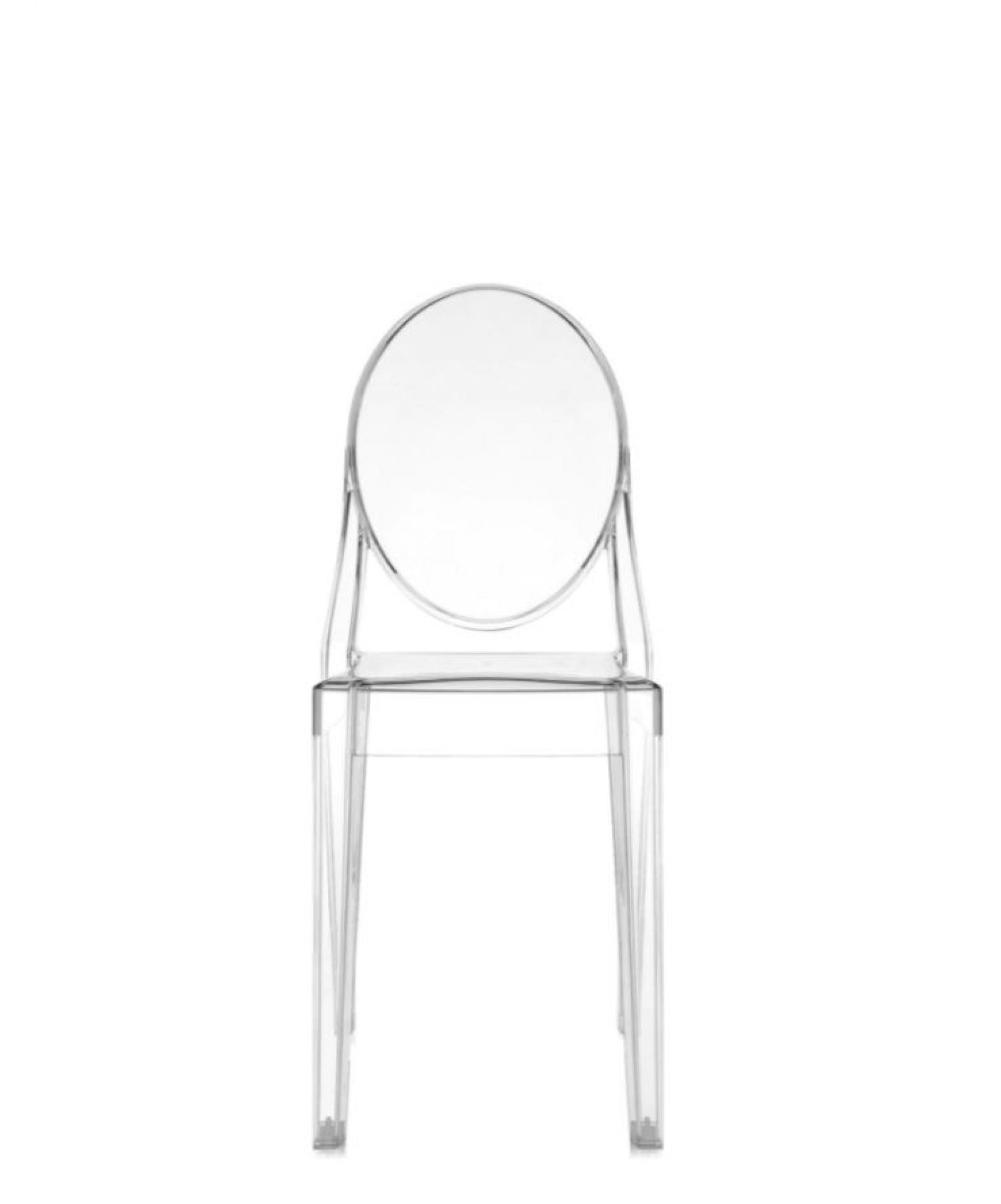Victoria Ghost Chair 2-er Set Kartell Transparent crystal clear
