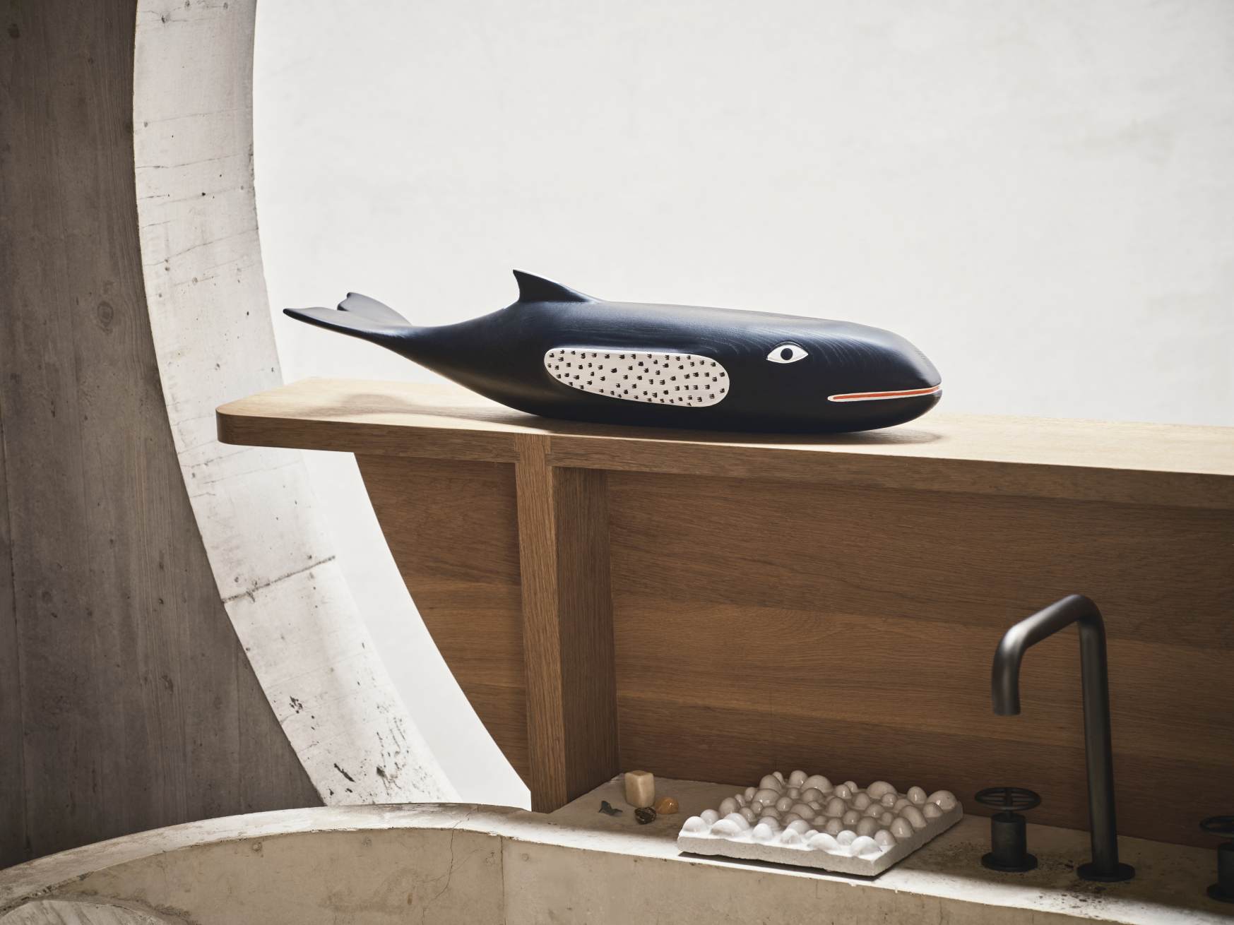 Eames House Whale Sculpture Ash Vitra NEW VERSION
