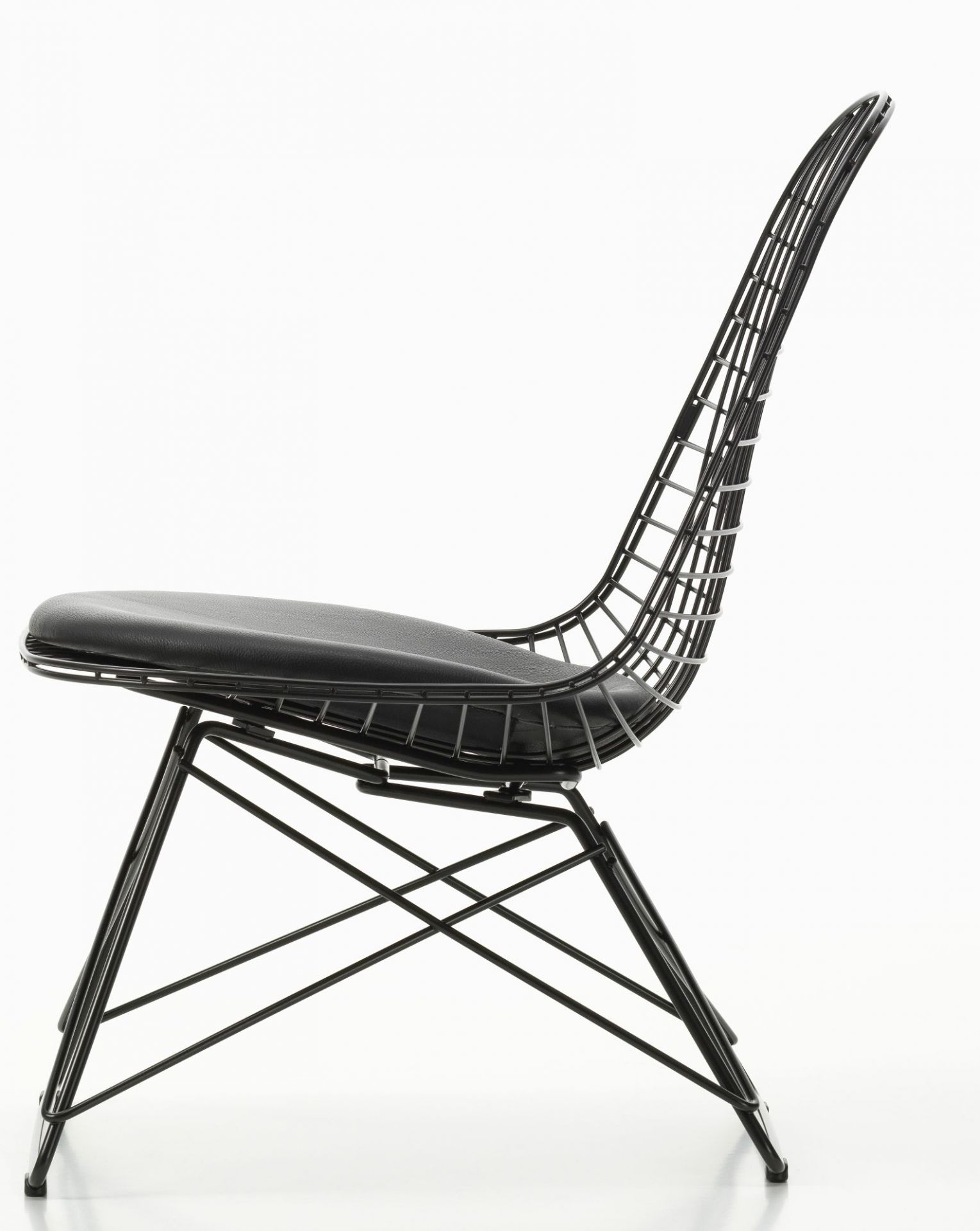 LKR-5 Wire Chair Chair with Seat Cushion Vitra