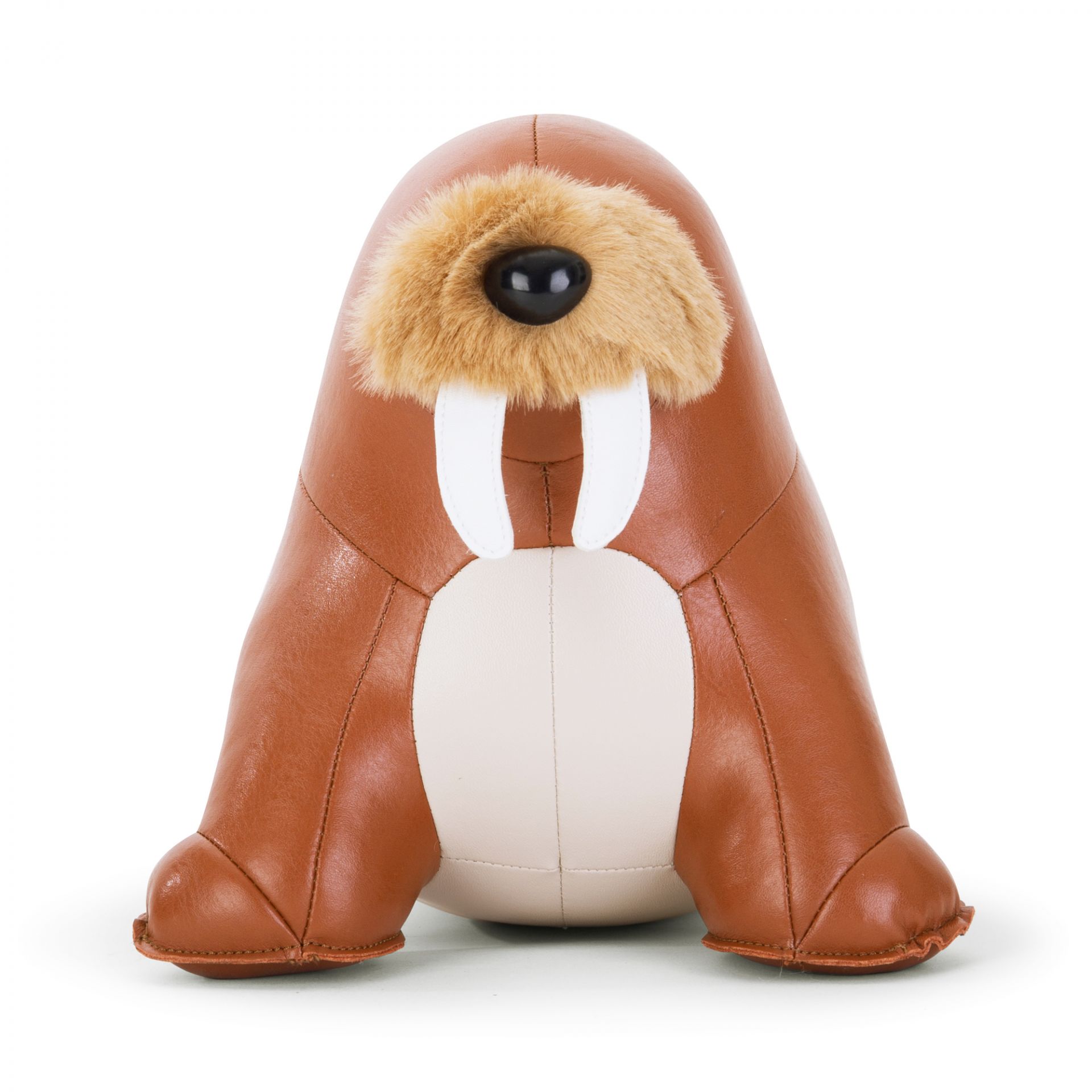 Doorstop Walrus Walu Tan/White Züny