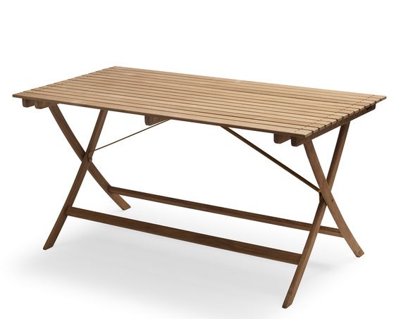 Selandia Table 147 Outdoor dining table Skagerak by Fritz Hansen