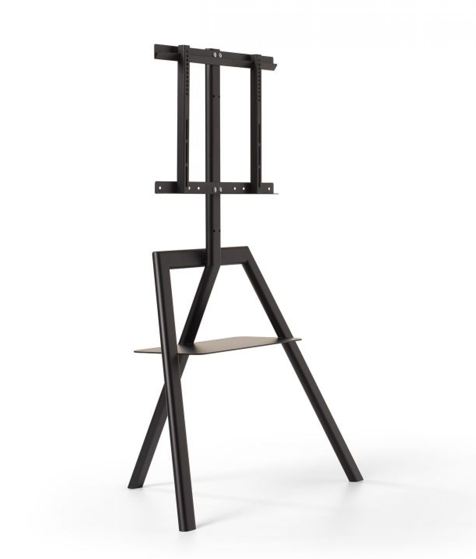 Cartesio Multimedia Stand black Opinion Ciatti
