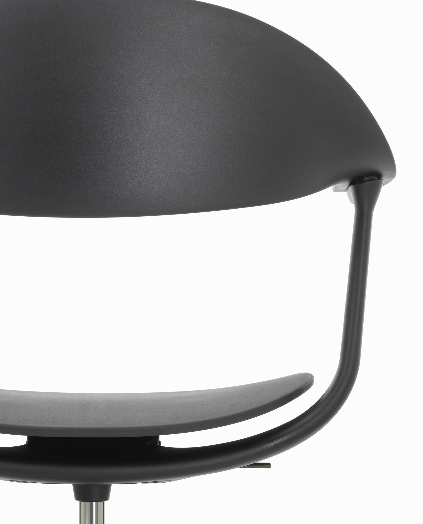 Mynt back and seat plastic office swivel chair Vitra