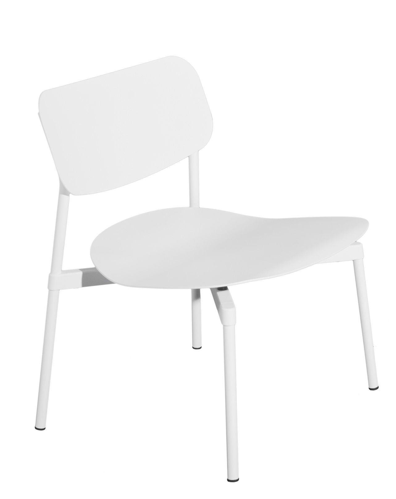 Fromme Lounge Chair Armchair Petite Friture White Fromme Lounge Chair Armchair Petite Friture White