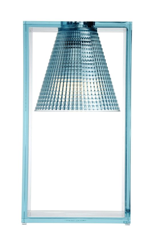 Light-Air table lamp transparent Blue Kartell