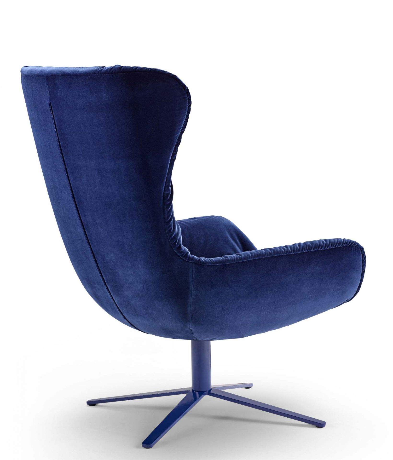 Leya cocktail wingback armchair Freifrau Manufaktur