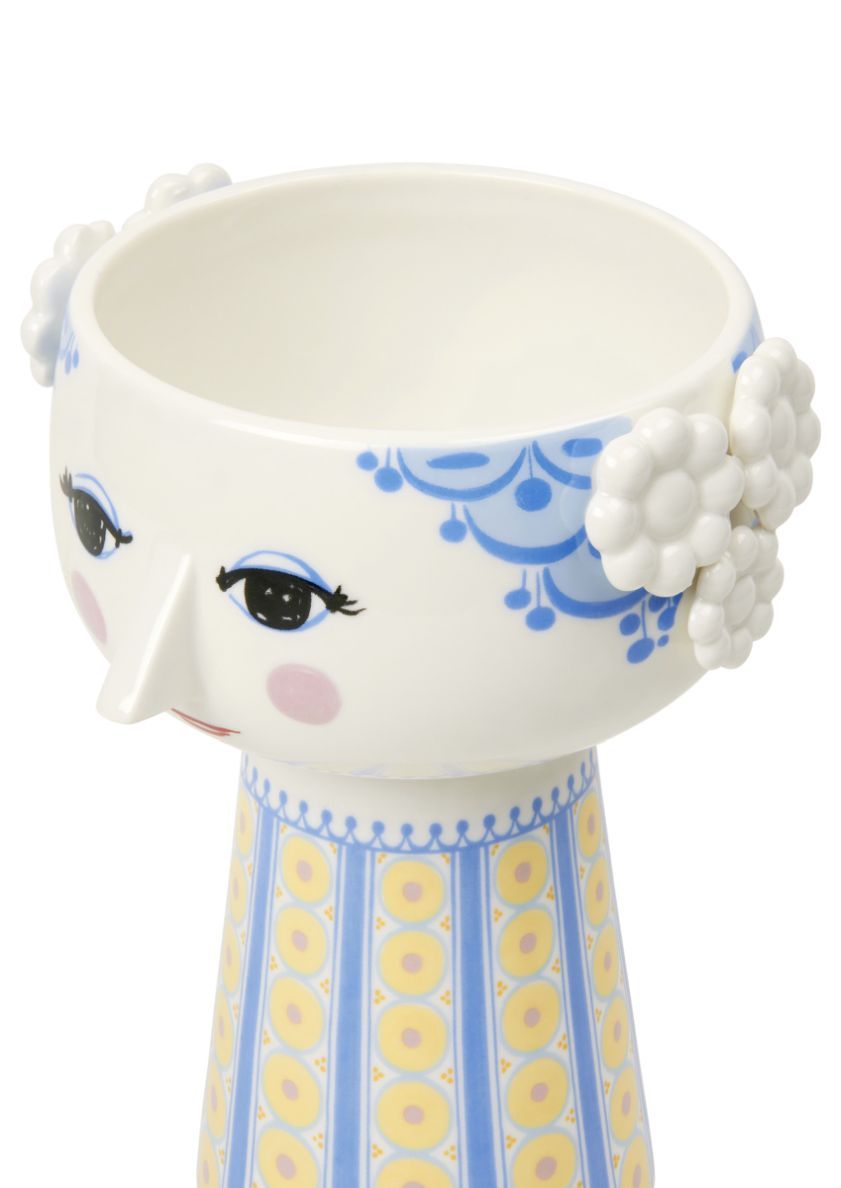 Eva Vase H18,5cm light blue Bjørn Wiinblad
