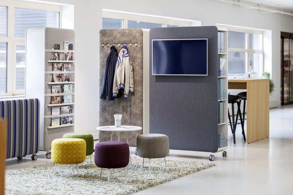 Pillow Space acoustic / room divider Cascando