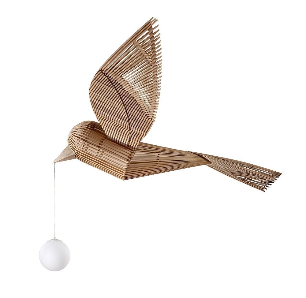 Big Bird / Birdy Suspension Lamp Sculpture LZF Lamps 