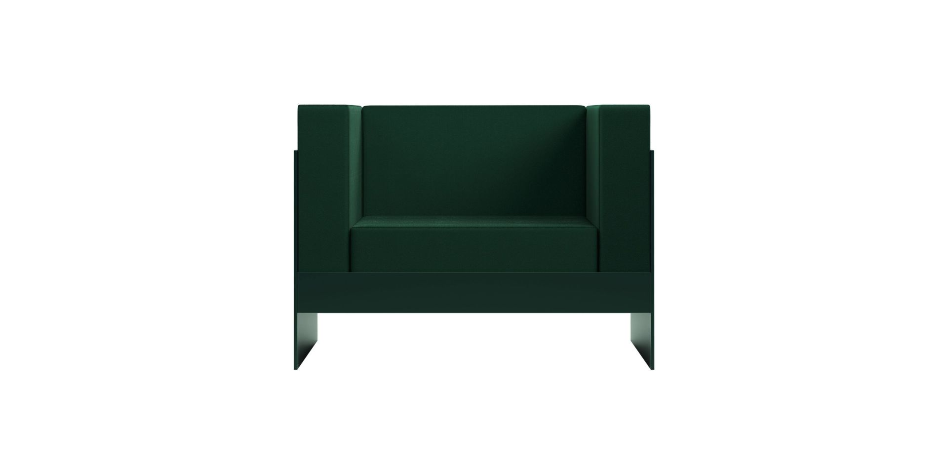 Standard Sofa 101x81x74 cm dark green New Tendency