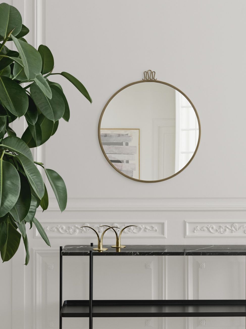 Randaccio Wall Mirror Ø70 Gubi