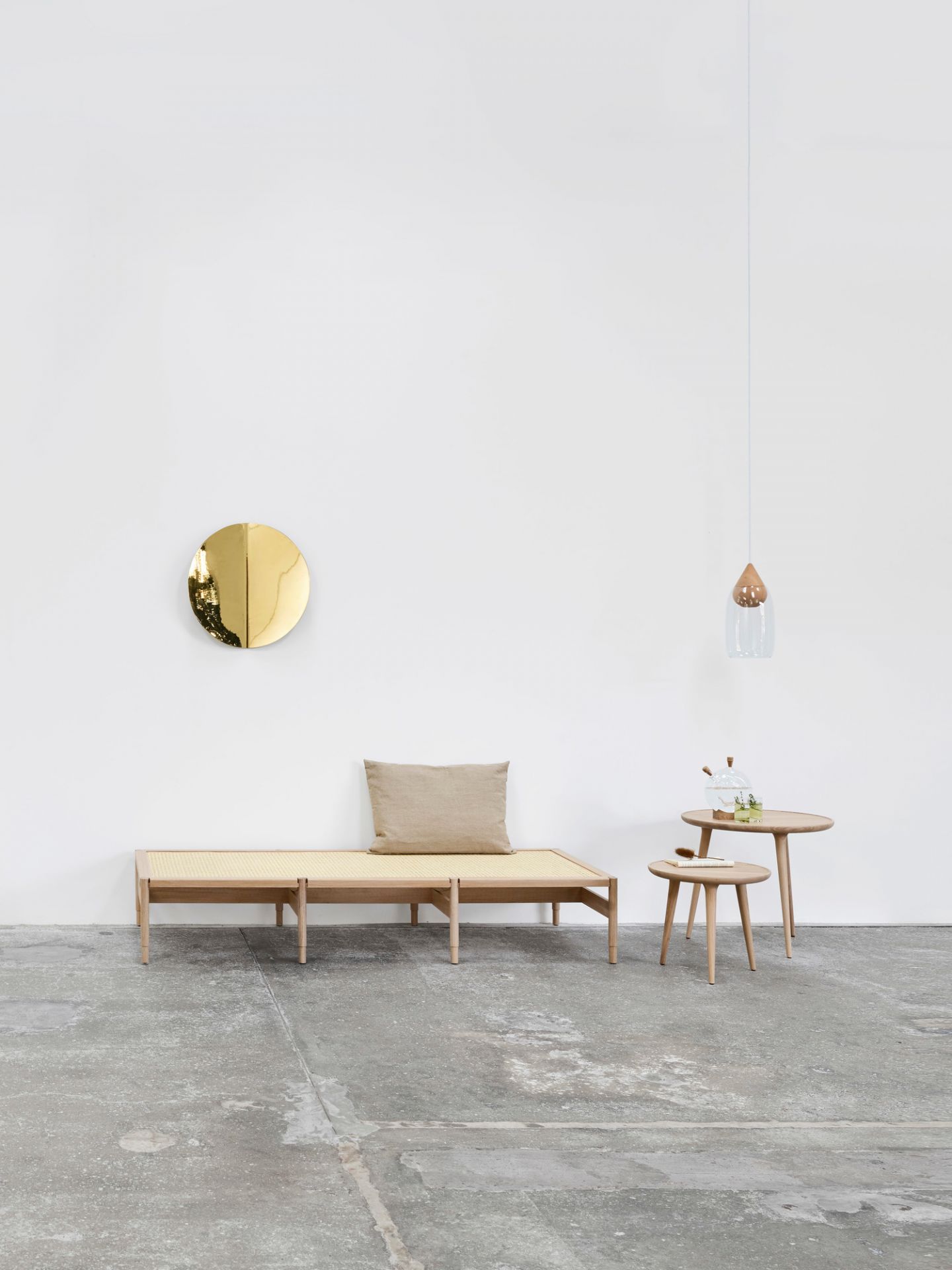 Imago Mirror Object Wall Mirror brass Mater