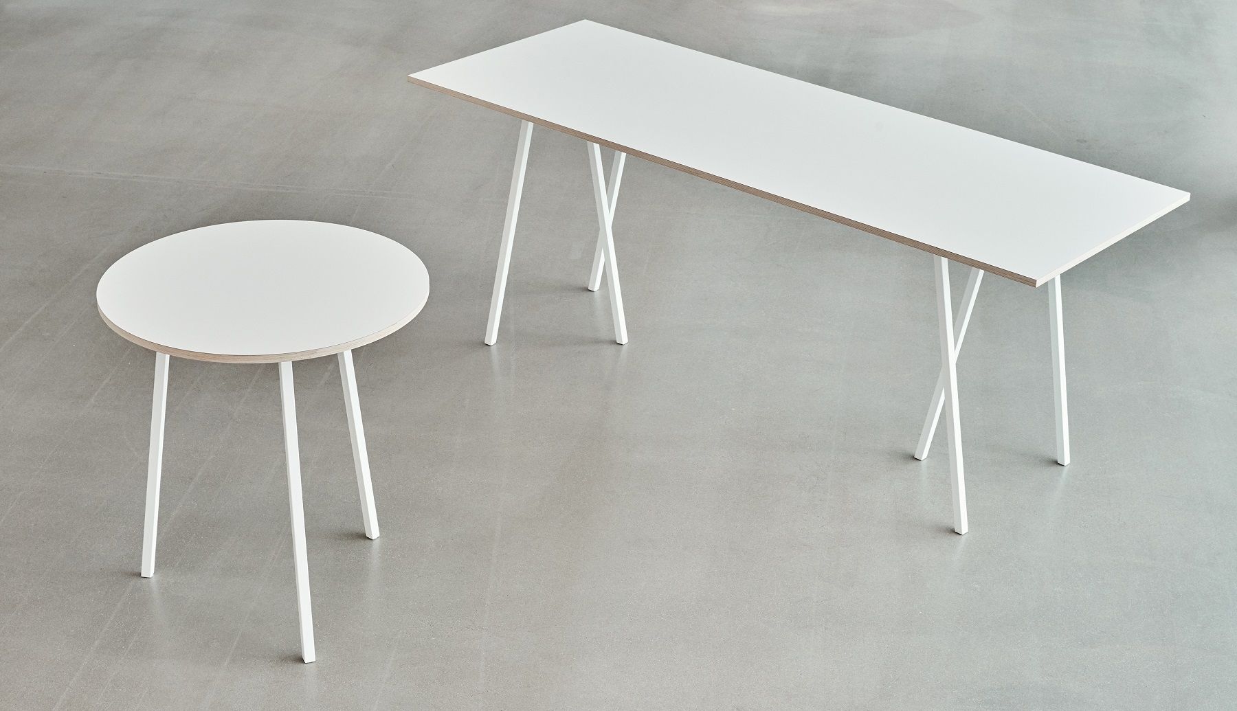 Loop Stand High Table Inclusive Support Table / Dining Table 160 Hay