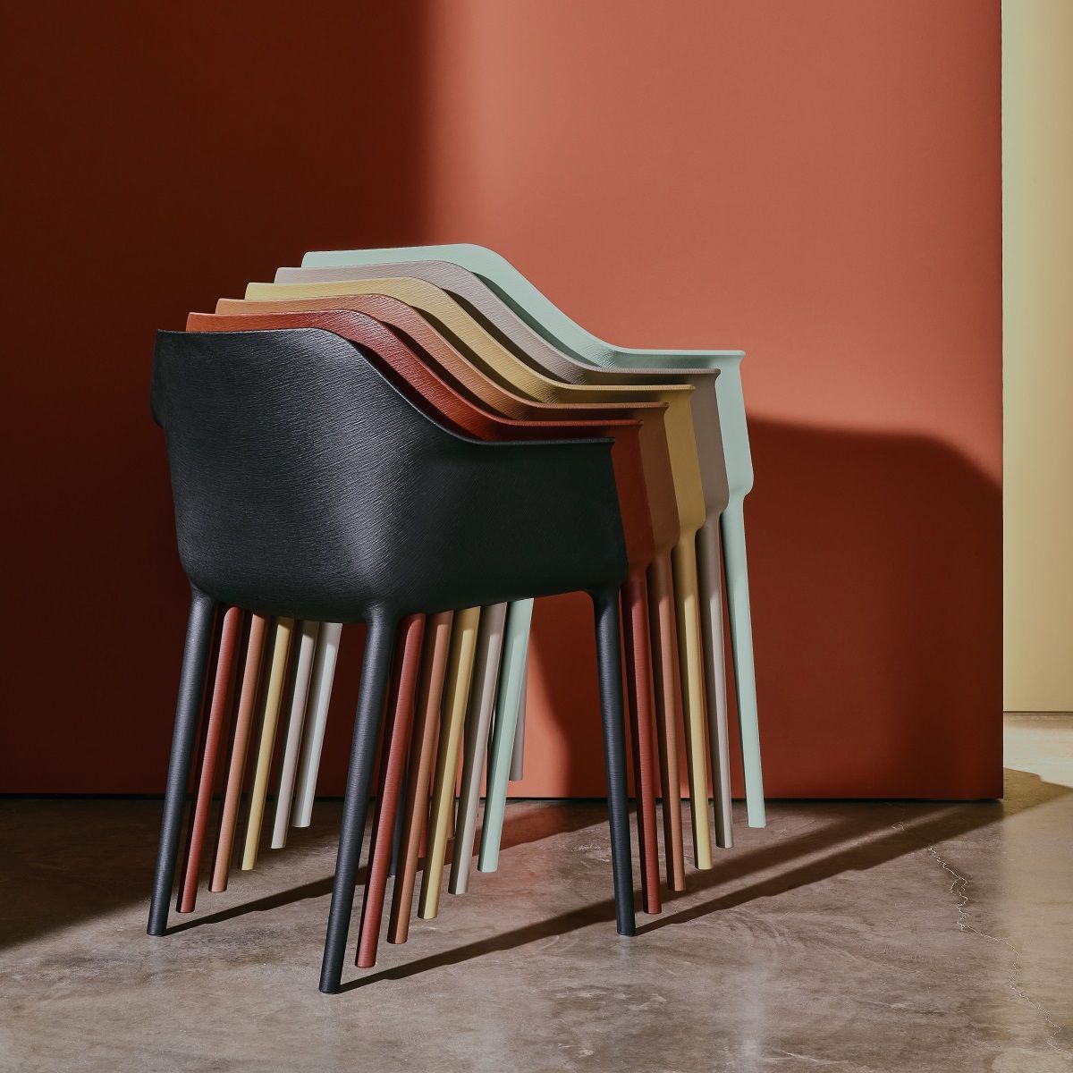 Gala Pure Eco SO0724 Stackable armchair Andreu World