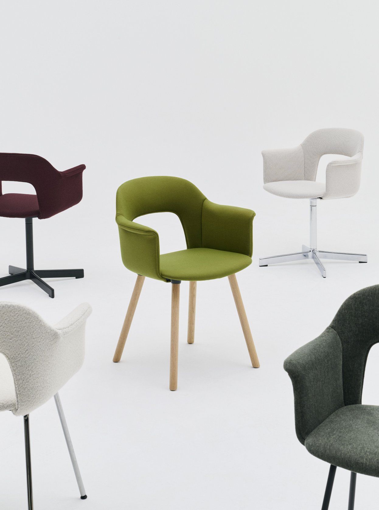 Layout Armchair 221 Armchair Hay