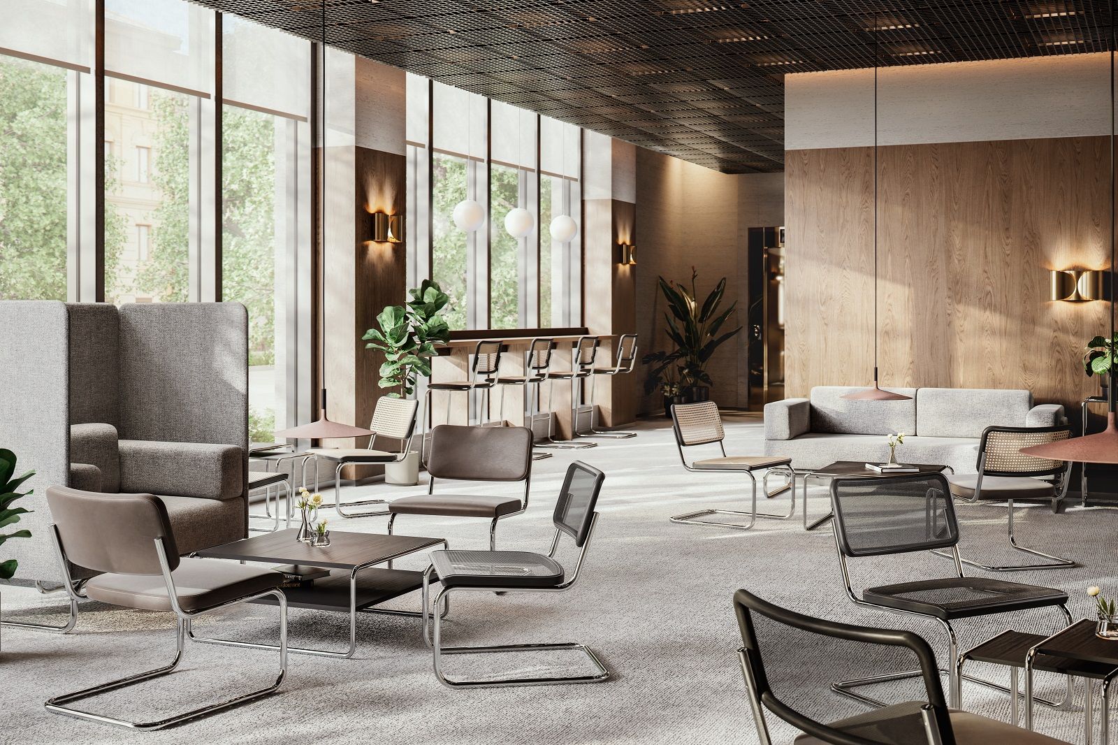S 32 VL Lounge Chair Thonet armchair