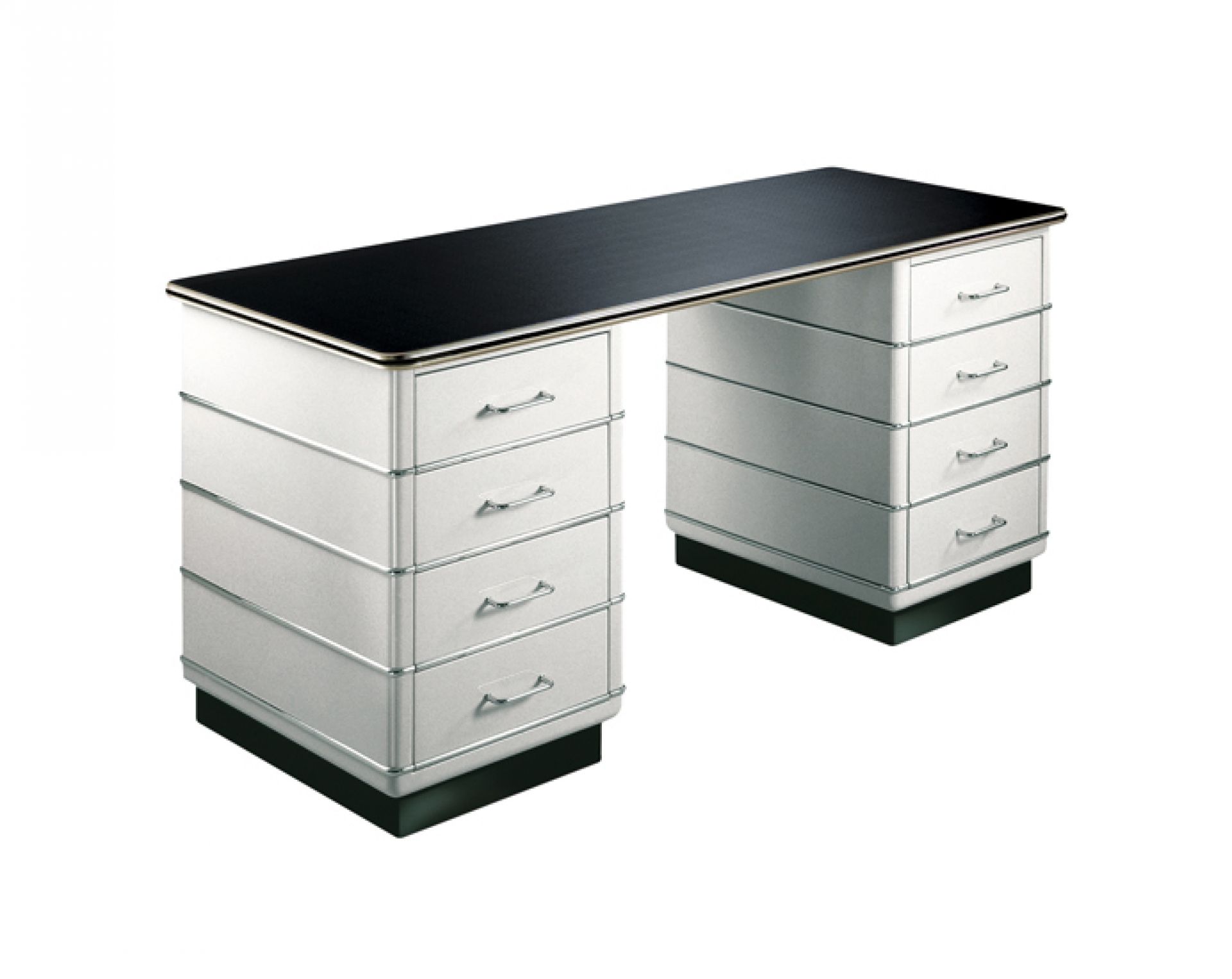 TB229 Classic Line Desk (with decoration) Müller Möbelfabrikation