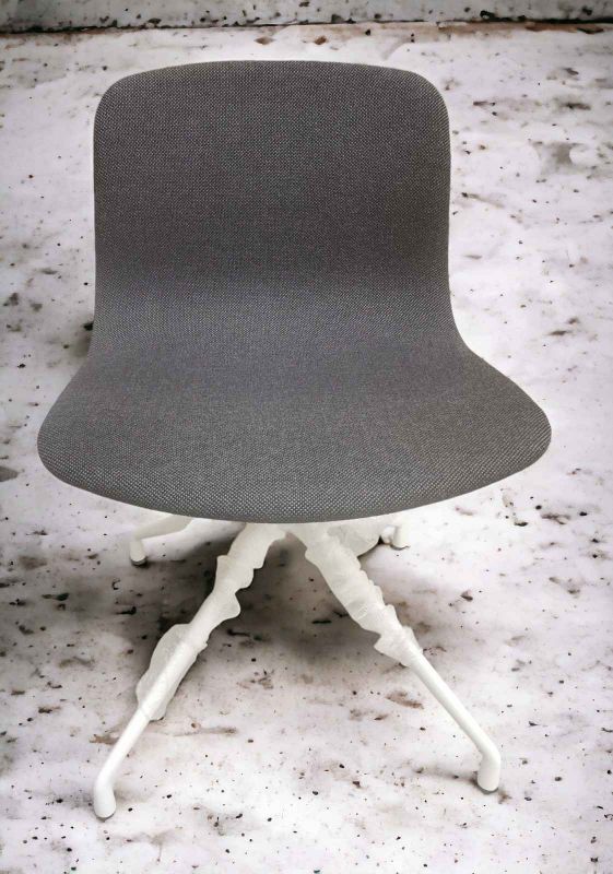 About a Chair AAC11 / AAC 11 Chair with full upholstery HALLINGDAL 173 Hay SINGLE PIECE