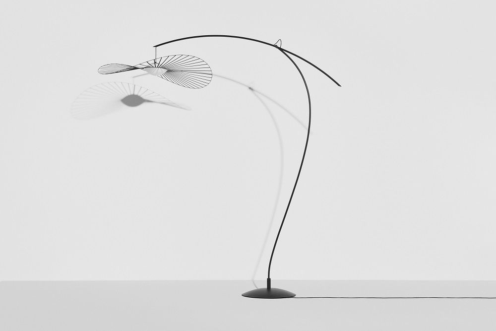 Vertigo Nova Floor Lamp Petite Friture Black/White