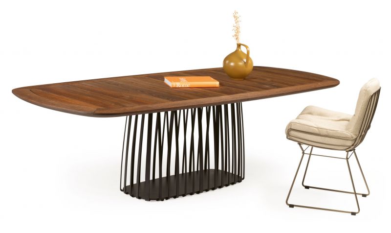 BC 07 Basket Outdoor table boat shape Janua