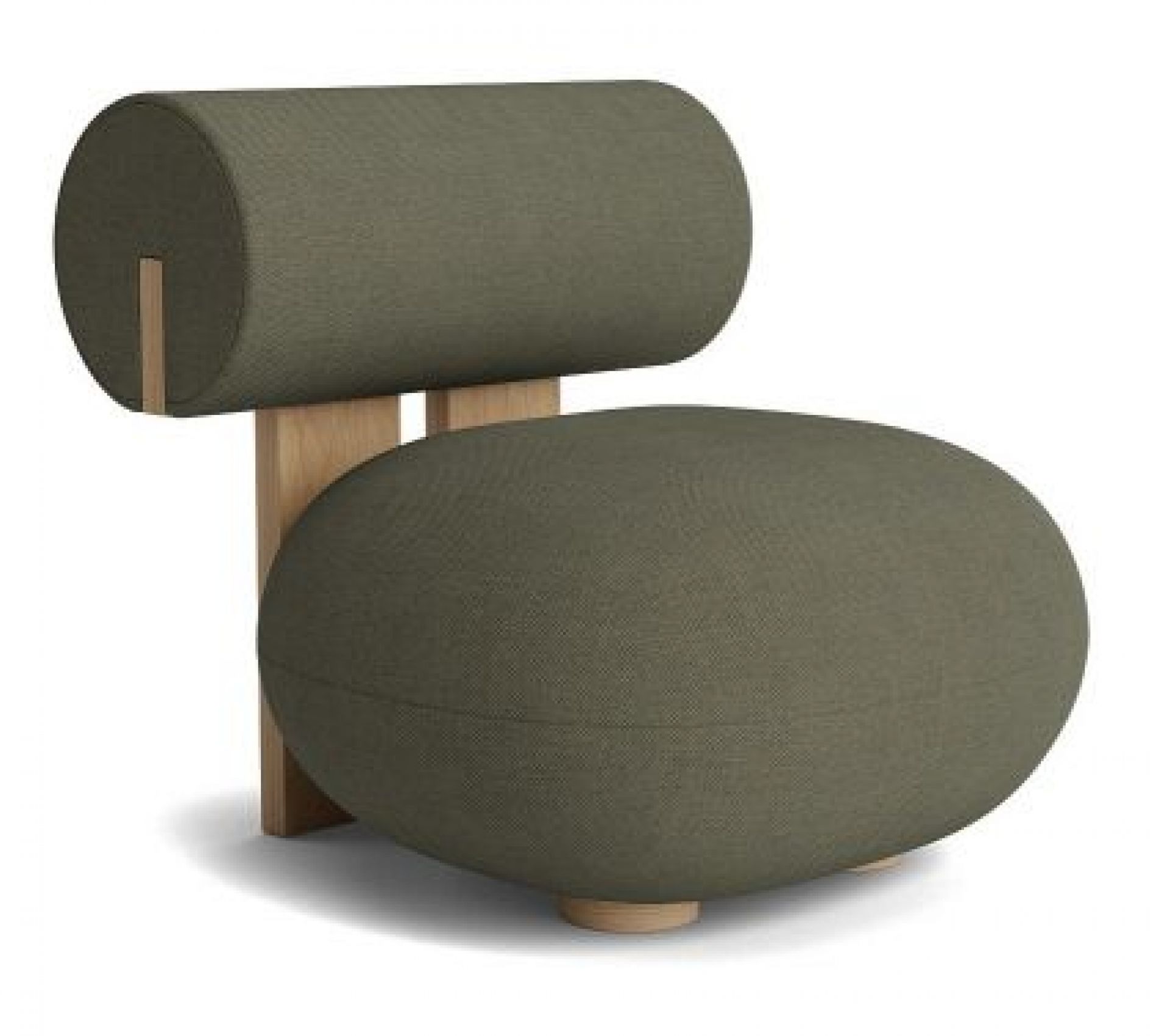 Hippo Lounge Natural Oak Kvadrat – Fiord 2 – 961 Norr11