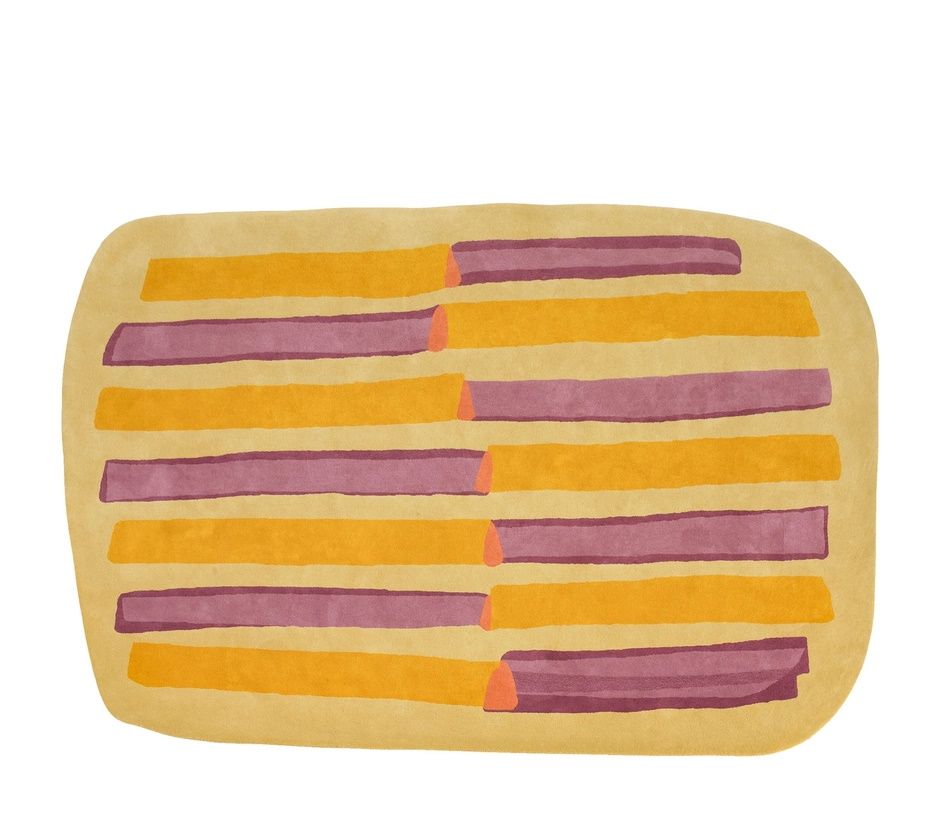 Parays Rug yellow-violett Kartell