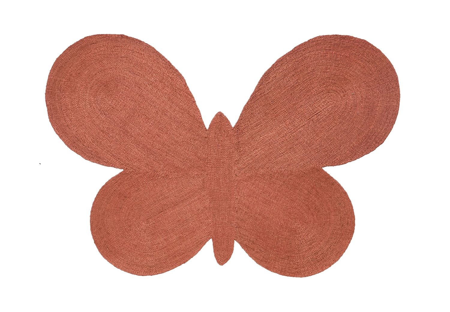 Lucia Eames Butterfly Jute Carpet 132x90 cm Nanimarquina