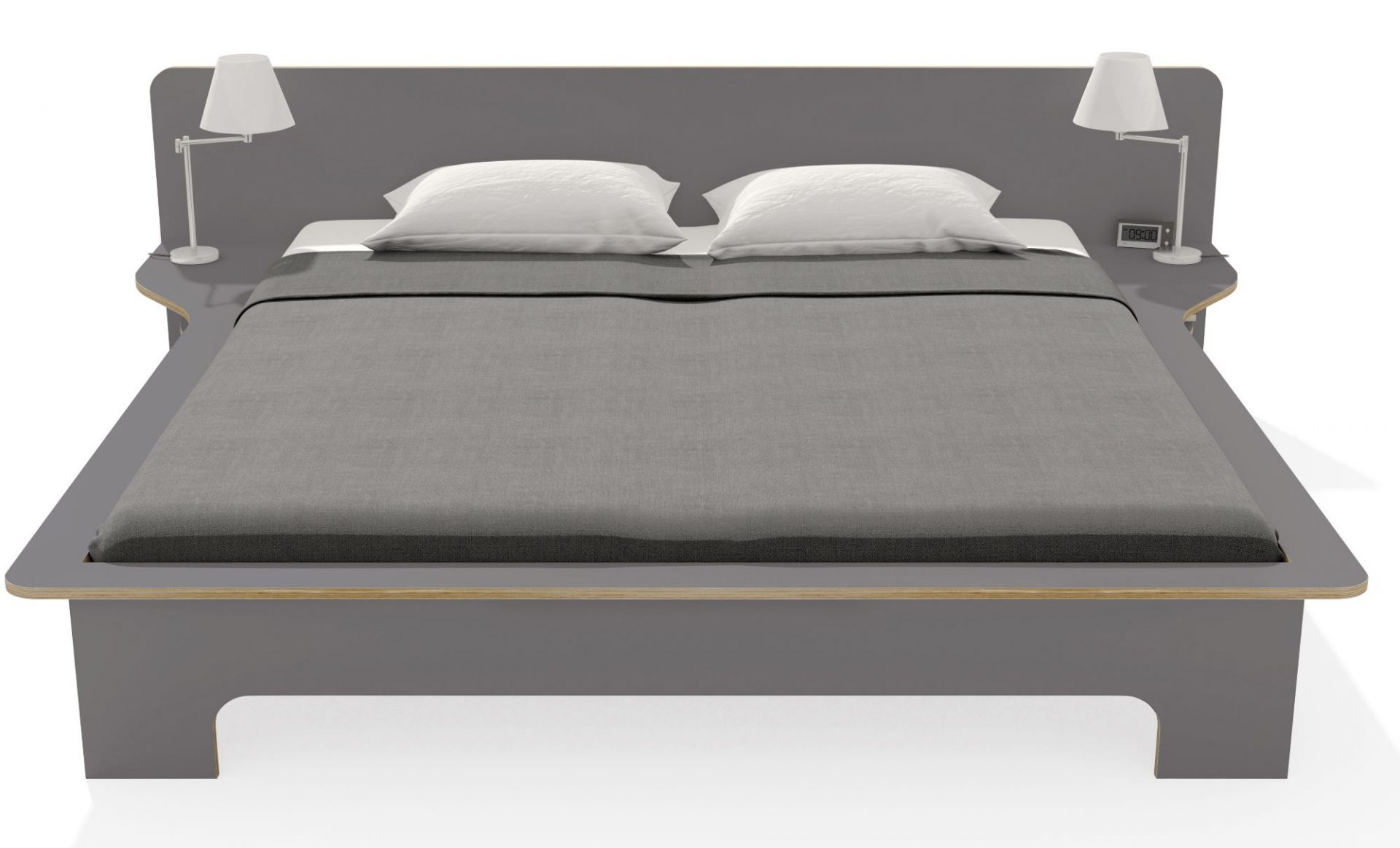 Plane Double bed Müller Möbelwerkstätten