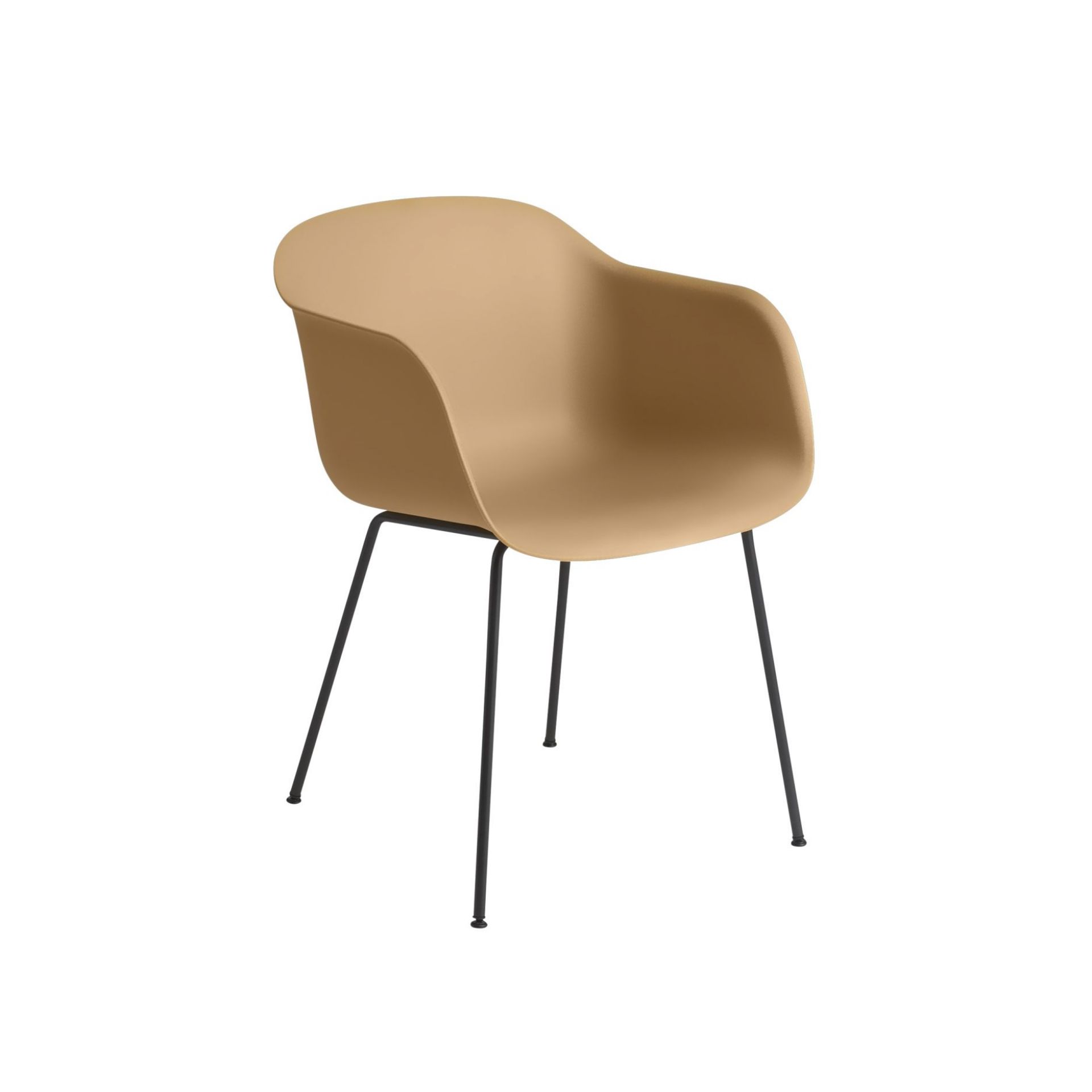 Fiber Armchair Tube Base Chair Muuto