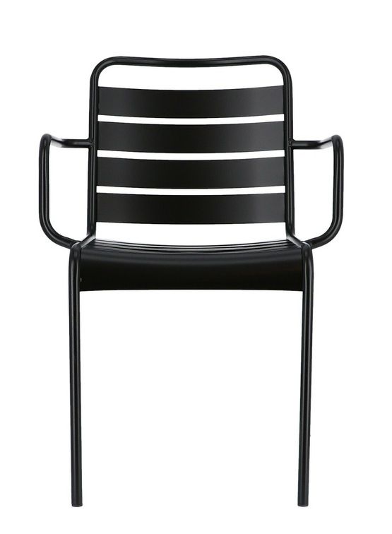 Fiam Mya Metal outdoor stacking chair Jan Kurtz