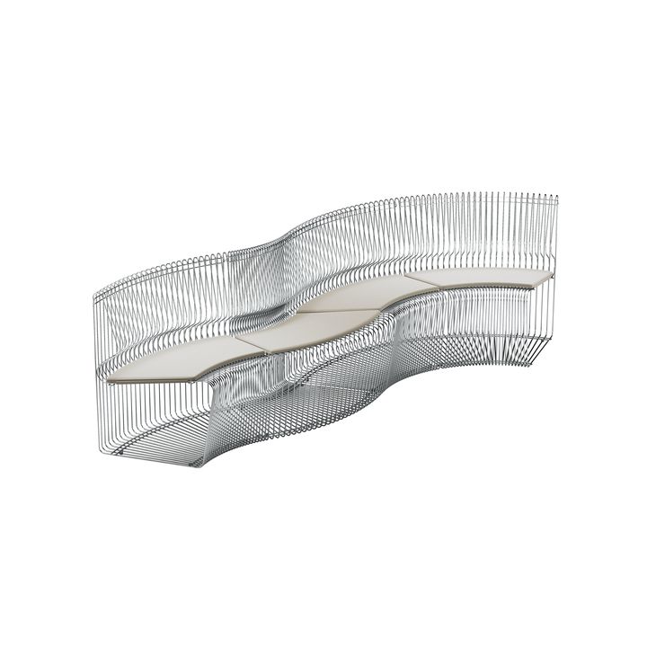 Pantonova System seat module / Montana wire chair