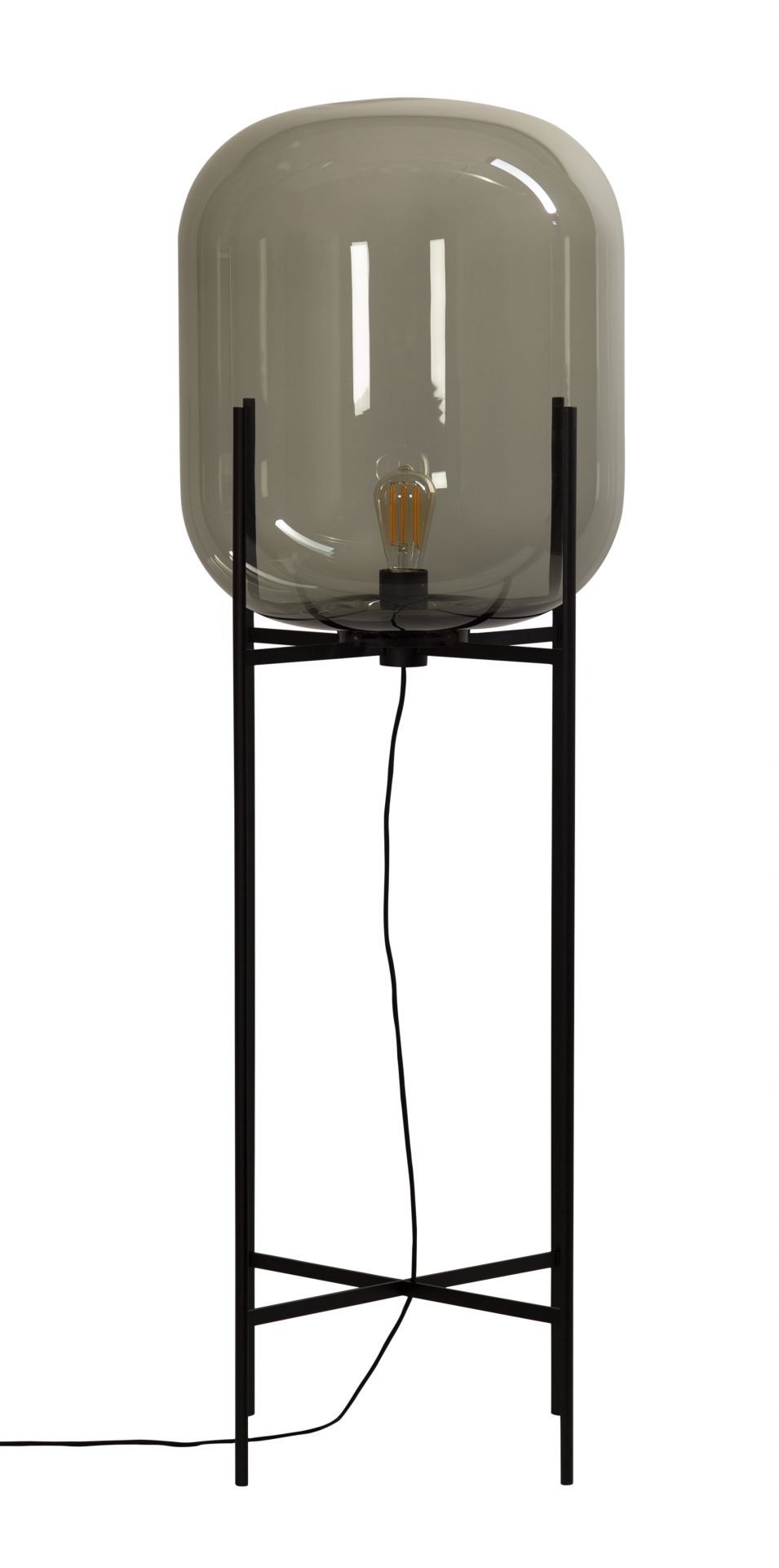 Oda Big floor lamp steel grey Pulpo