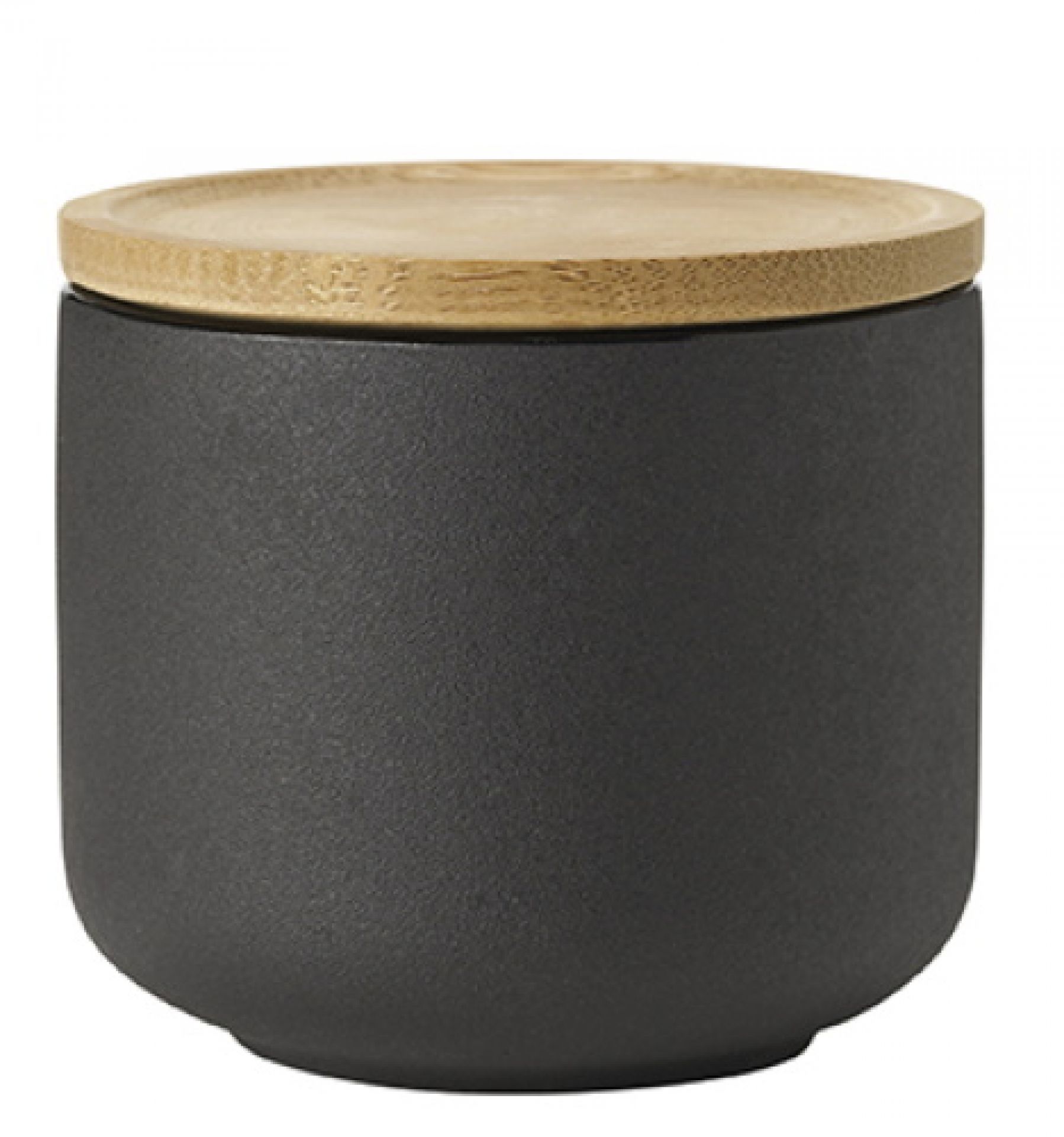 Theo Tea Mug with Coaster Black Stelton SINGLE PIECES