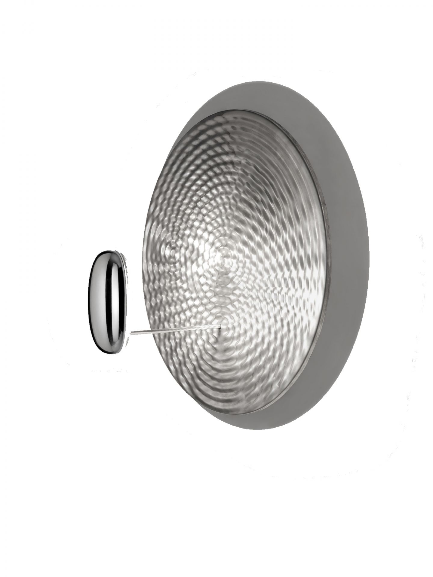 Droplet Mini LED Wall/Ceiling lamp polished chrome Artemide