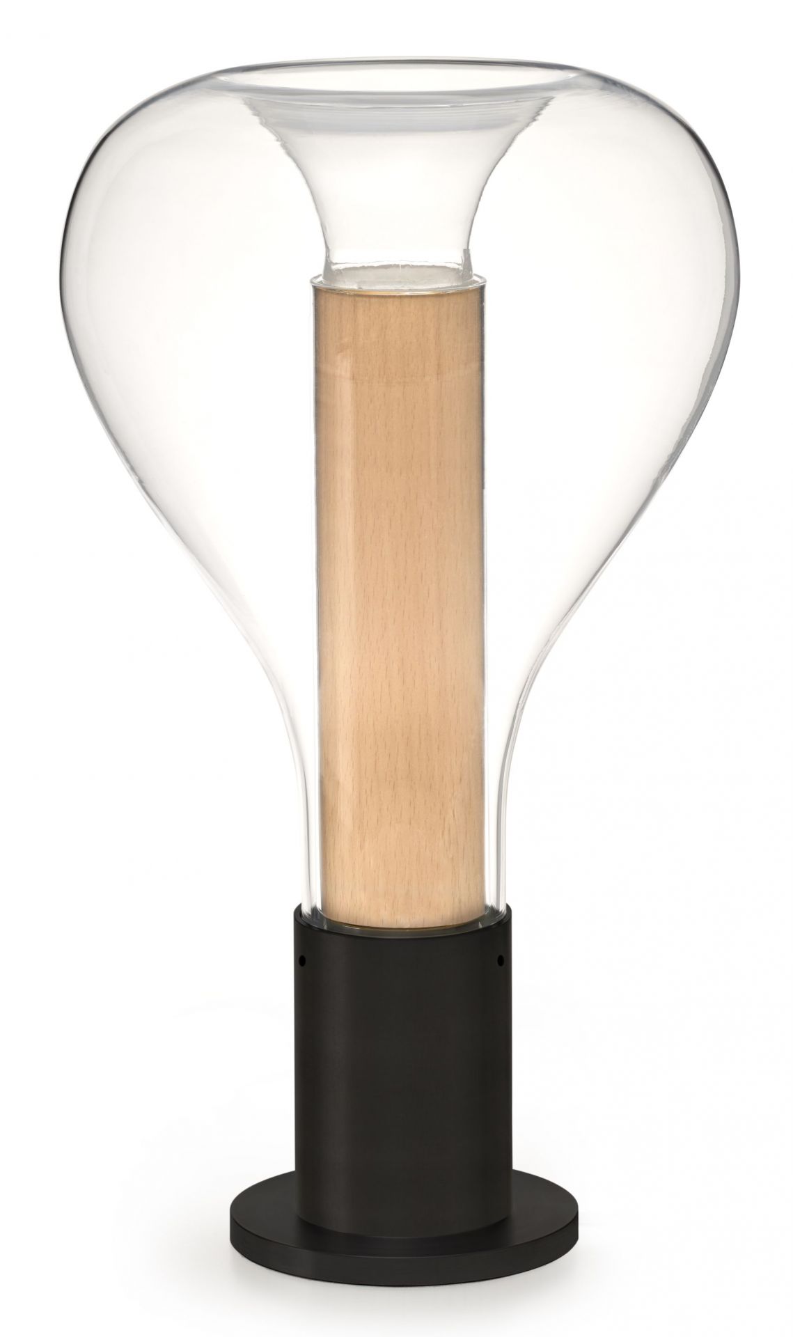 Eris Table Lamp Black Base Beech LZF Lamps