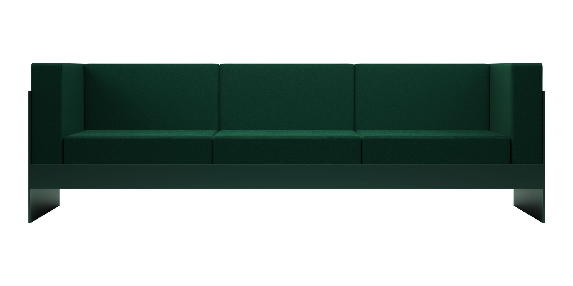 Standard Sofa 242x81x74 cm dark green New Tendency
