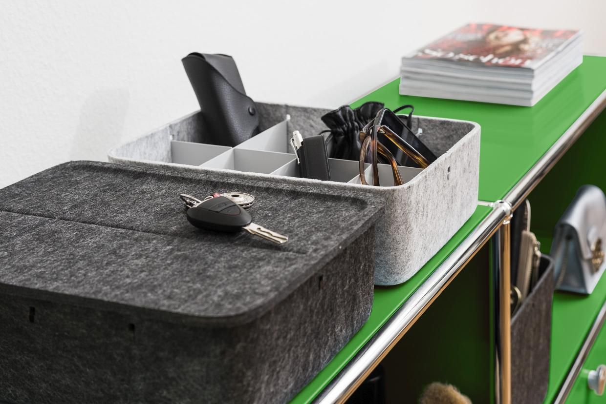 USM Haller Inos box deep with tray