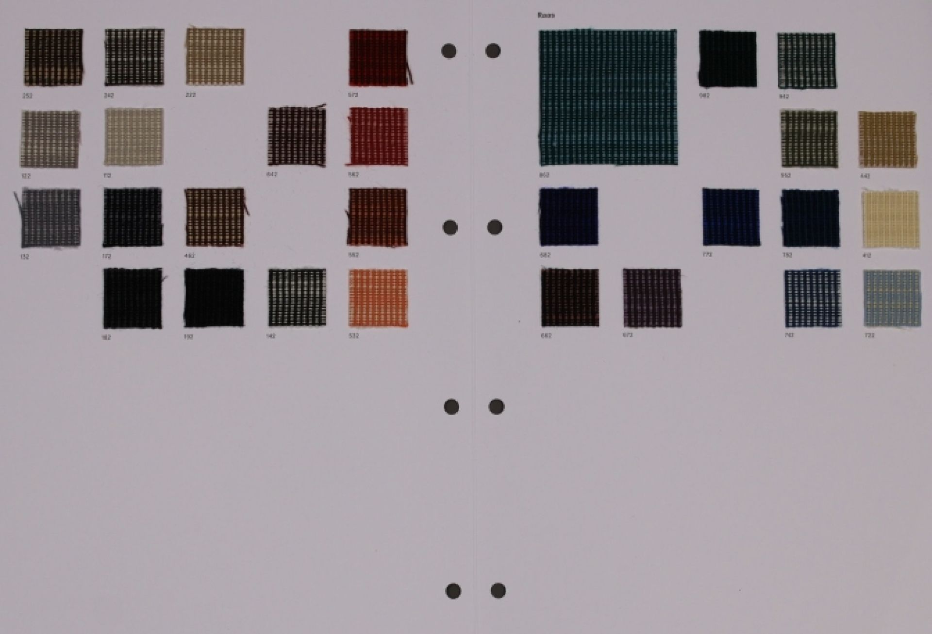 Fabric sample Taas Kvadrat