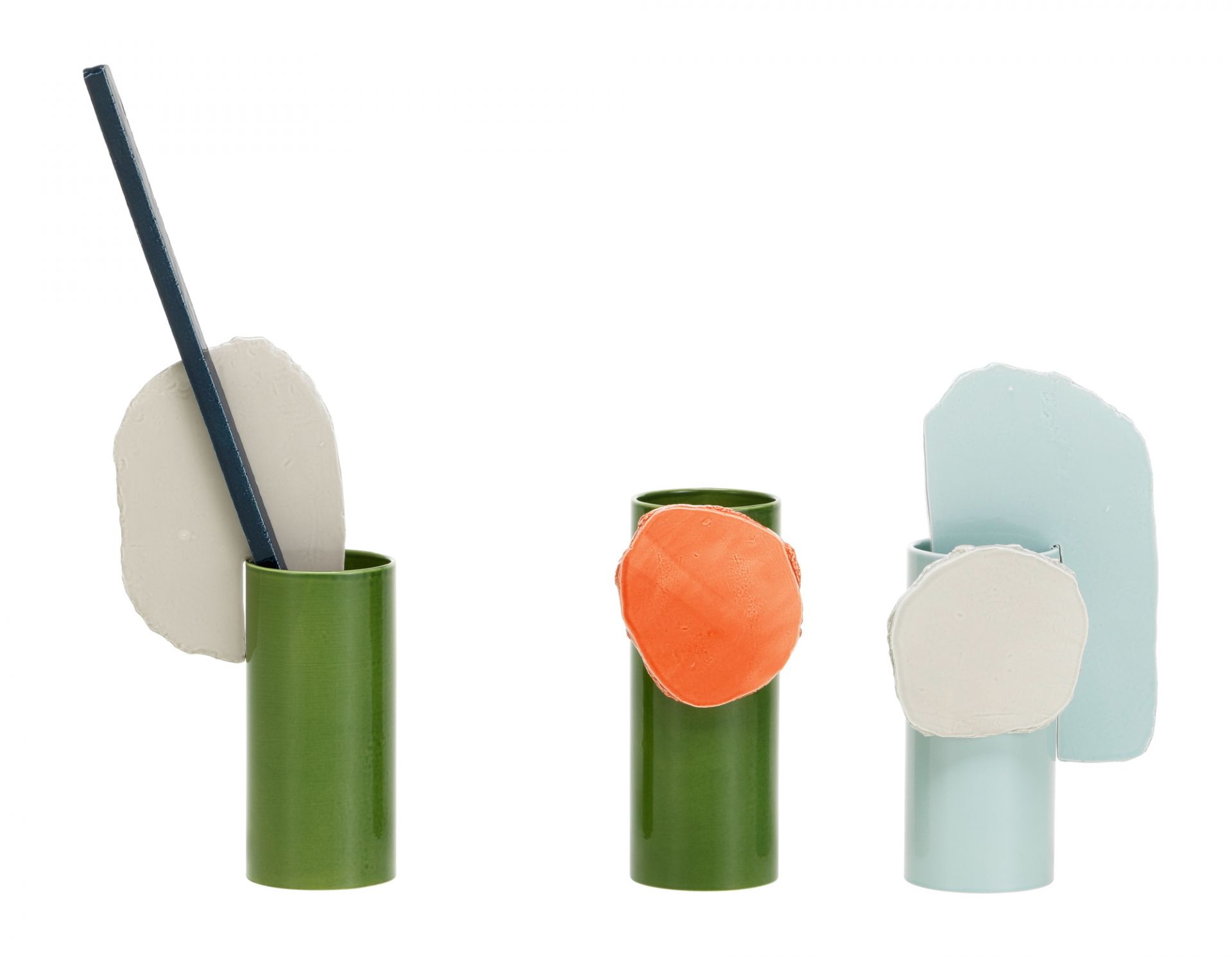 Vases Découpage Vitra Feuille
