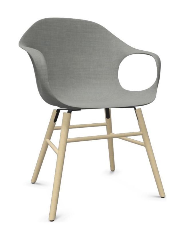 Elephant Chair wooden base Kristalia