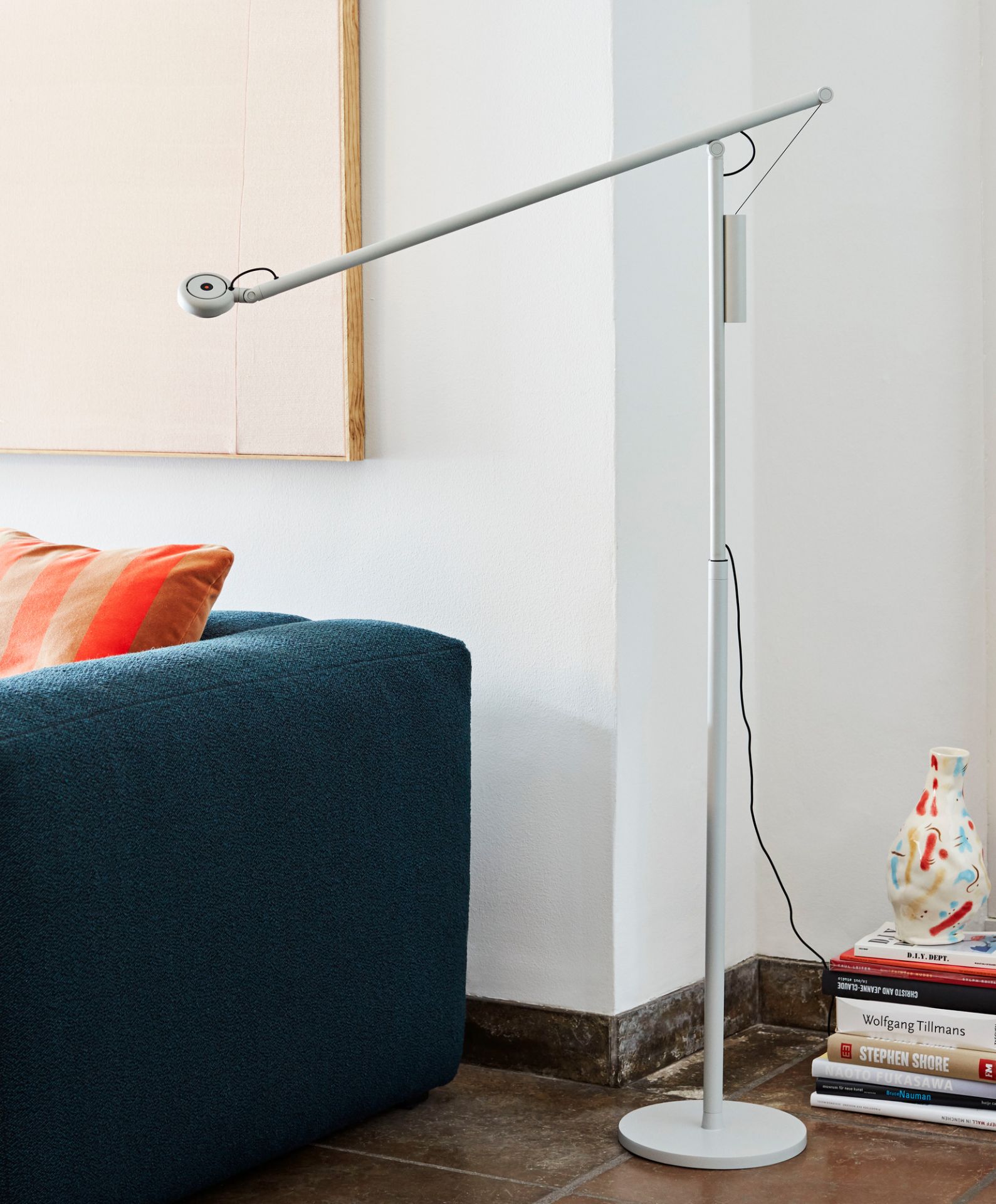 Fifty-fifty Floor Lamp Hay