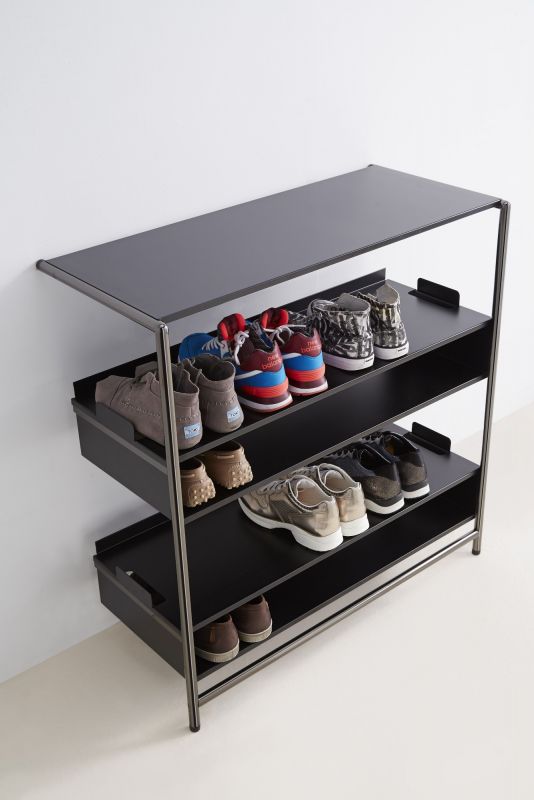 Cover plate for Pool 82 Leaning shelf / shoe rack Mox