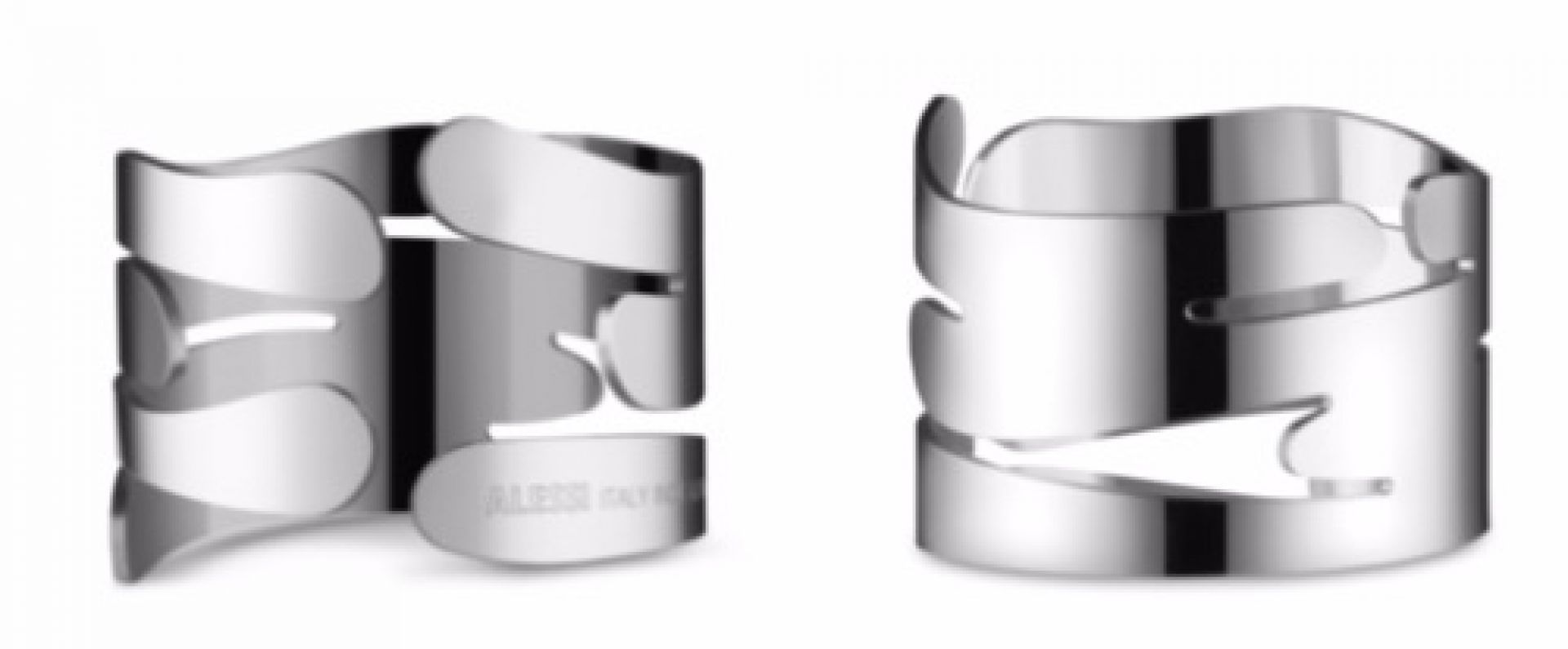 Barkring Napkin ring BM17 Set of 4 Alessi SINGLE PIECES