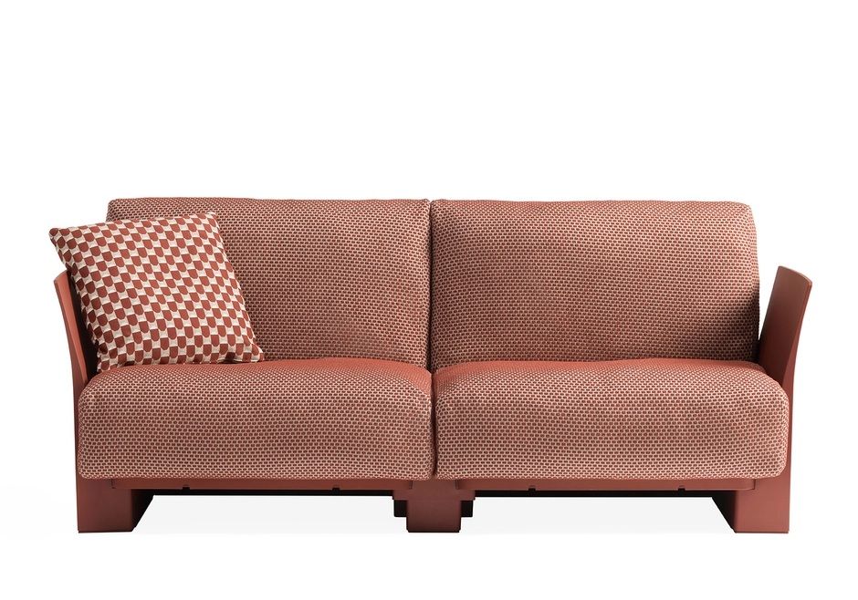 Pop Outdoor Monoblock Sofa 2-seater Kartell