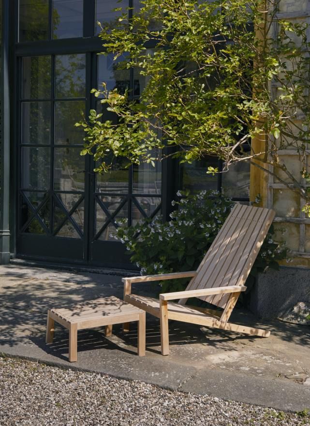 Between Lines Stool Outdoor Skagerak by Fritz Hansen