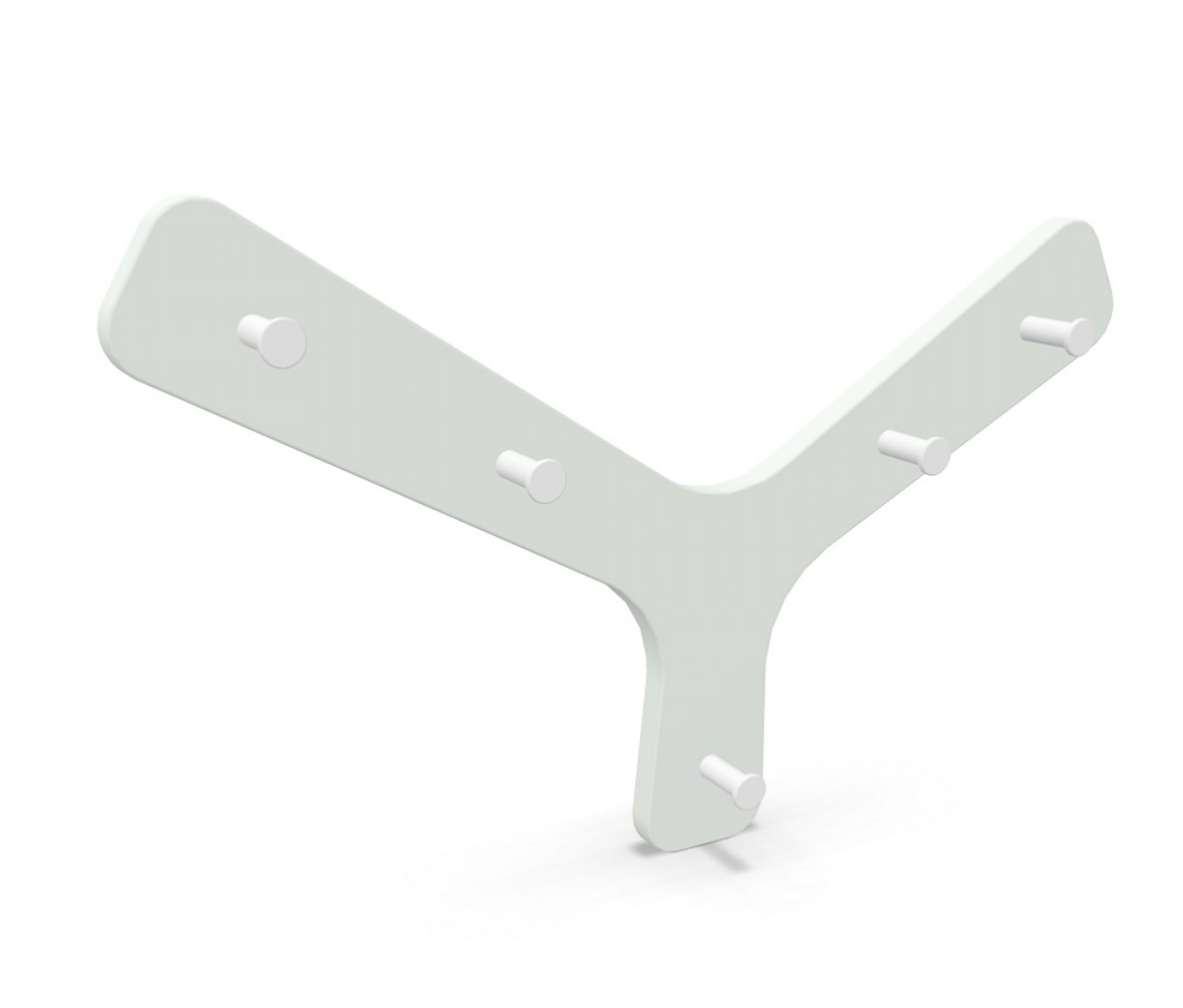 Branch Wall Coat Rack White Cascando